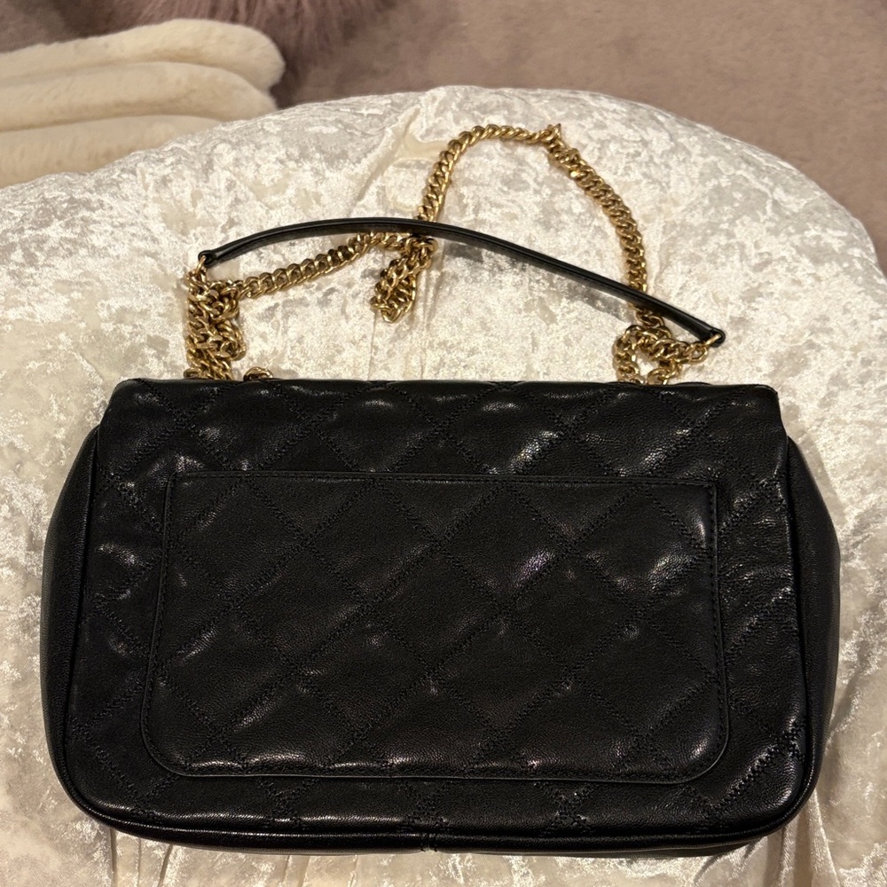 Tory Burch Black Quilted Leather Shoulder Bag- new - Picture 6 of 14